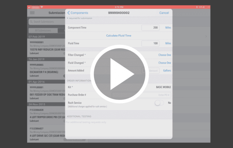 Online Fluid Sample Submission Made Easy